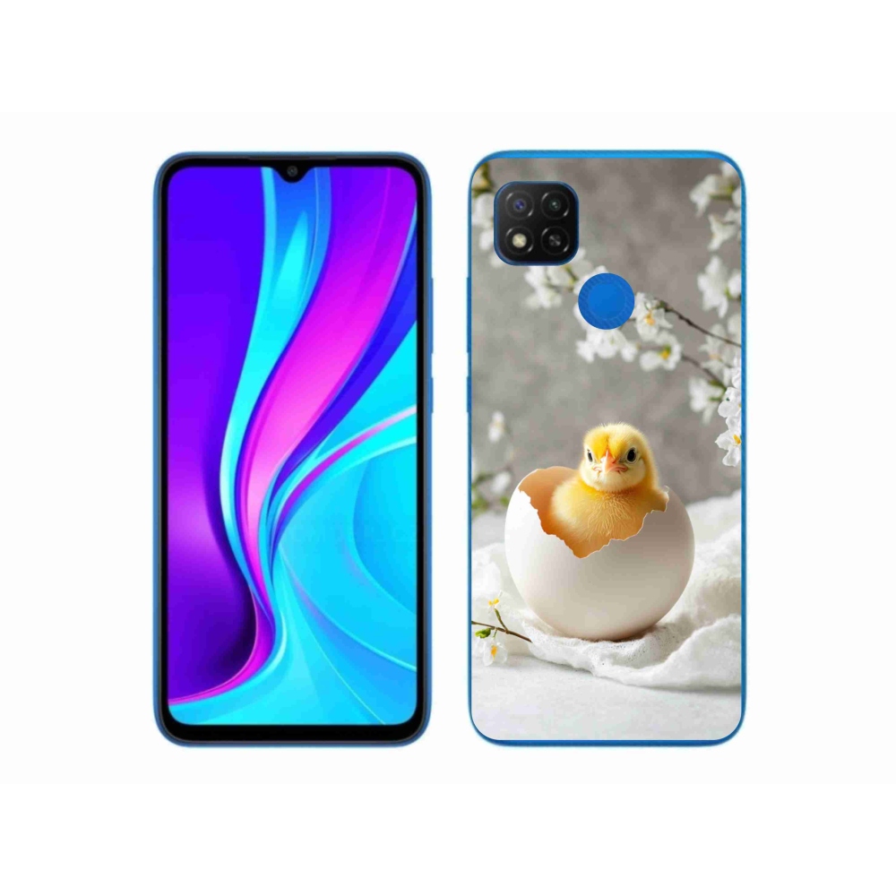 Gelový kryt mmCase na Xiaomi Redmi 9C - kuřátko