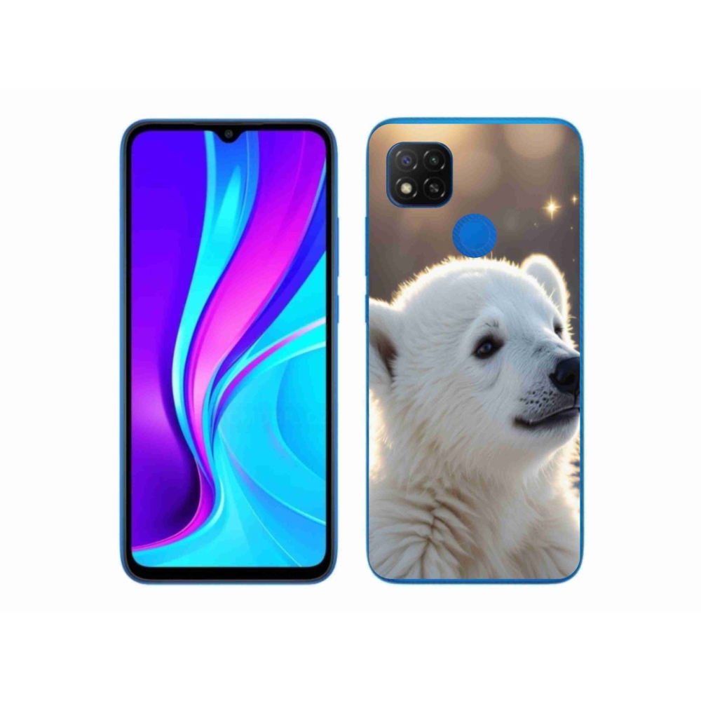 Gelový kryt mmCase na Xiaomi Redmi 9C - lední medvěd