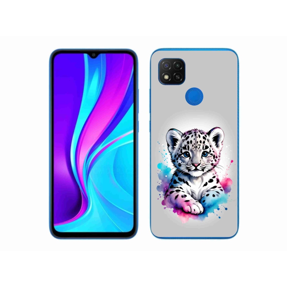 Gelový kryt mmCase na Xiaomi Redmi 9C - levhartí mládě