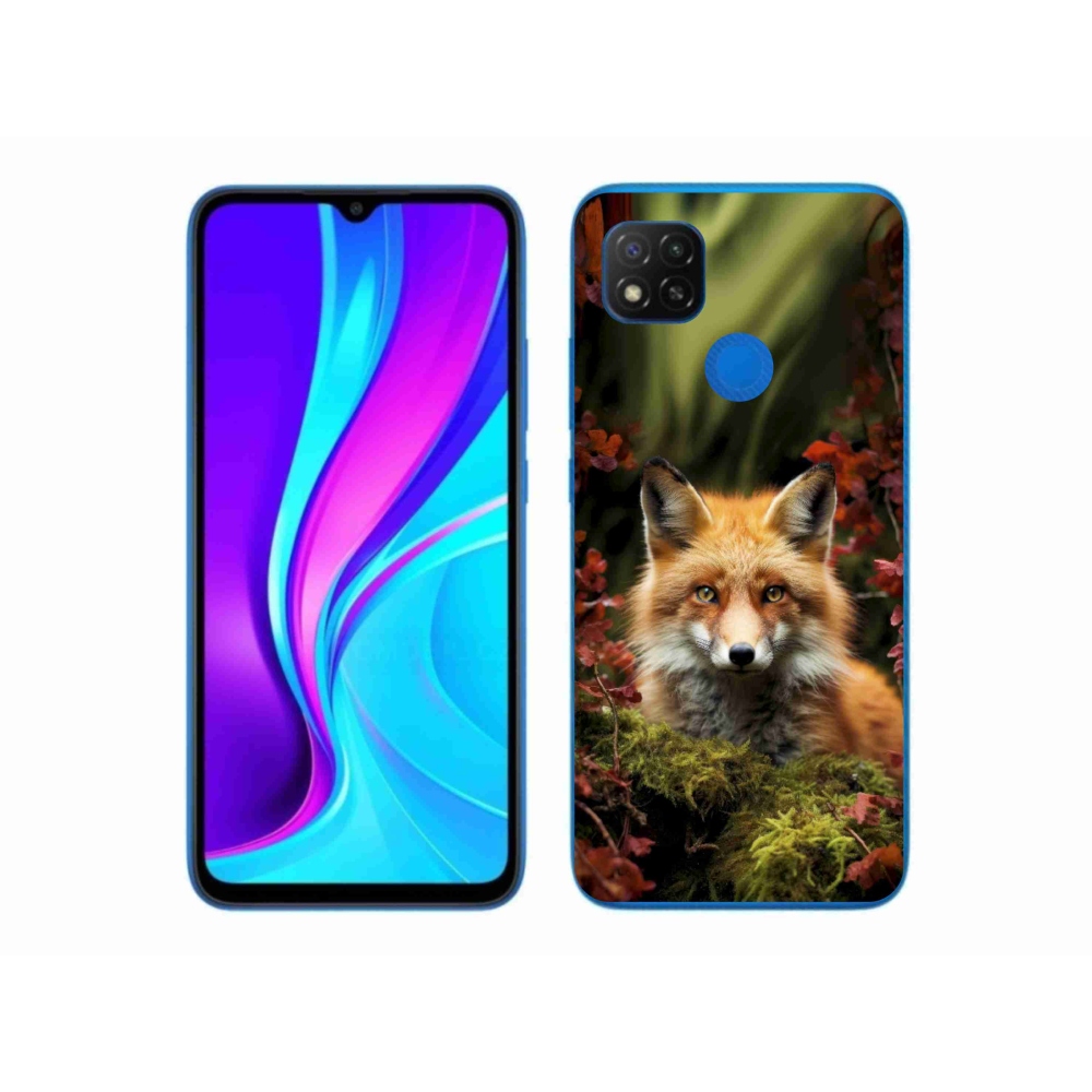 Gelový kryt mmCase na Xiaomi Redmi 9C - liška v lese