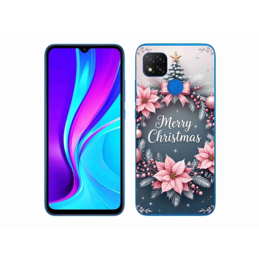 Gelový kryt mmCase na Xiaomi Redmi 9C - merry christmas