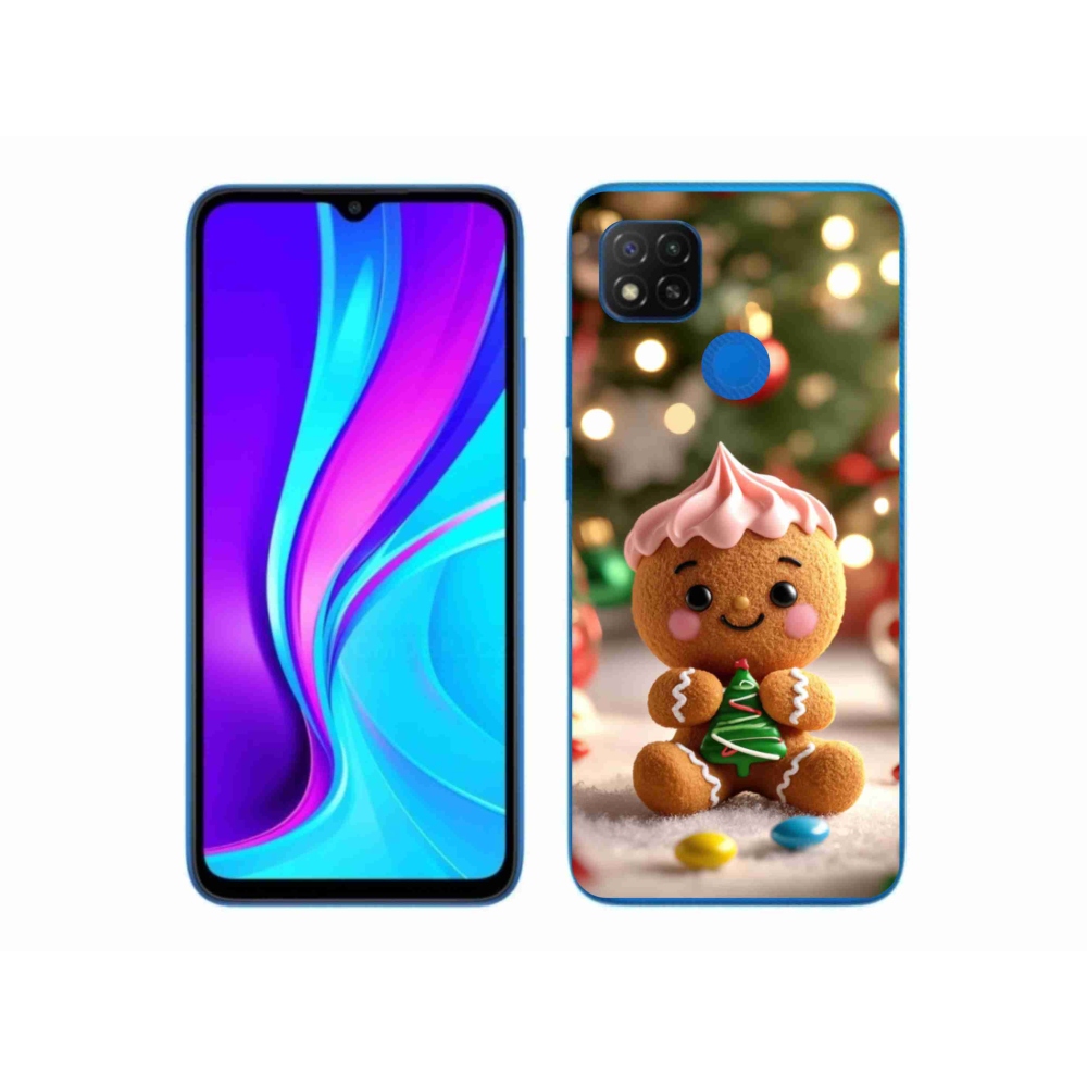 Gelový kryt mmCase na Xiaomi Redmi 9C - perníček