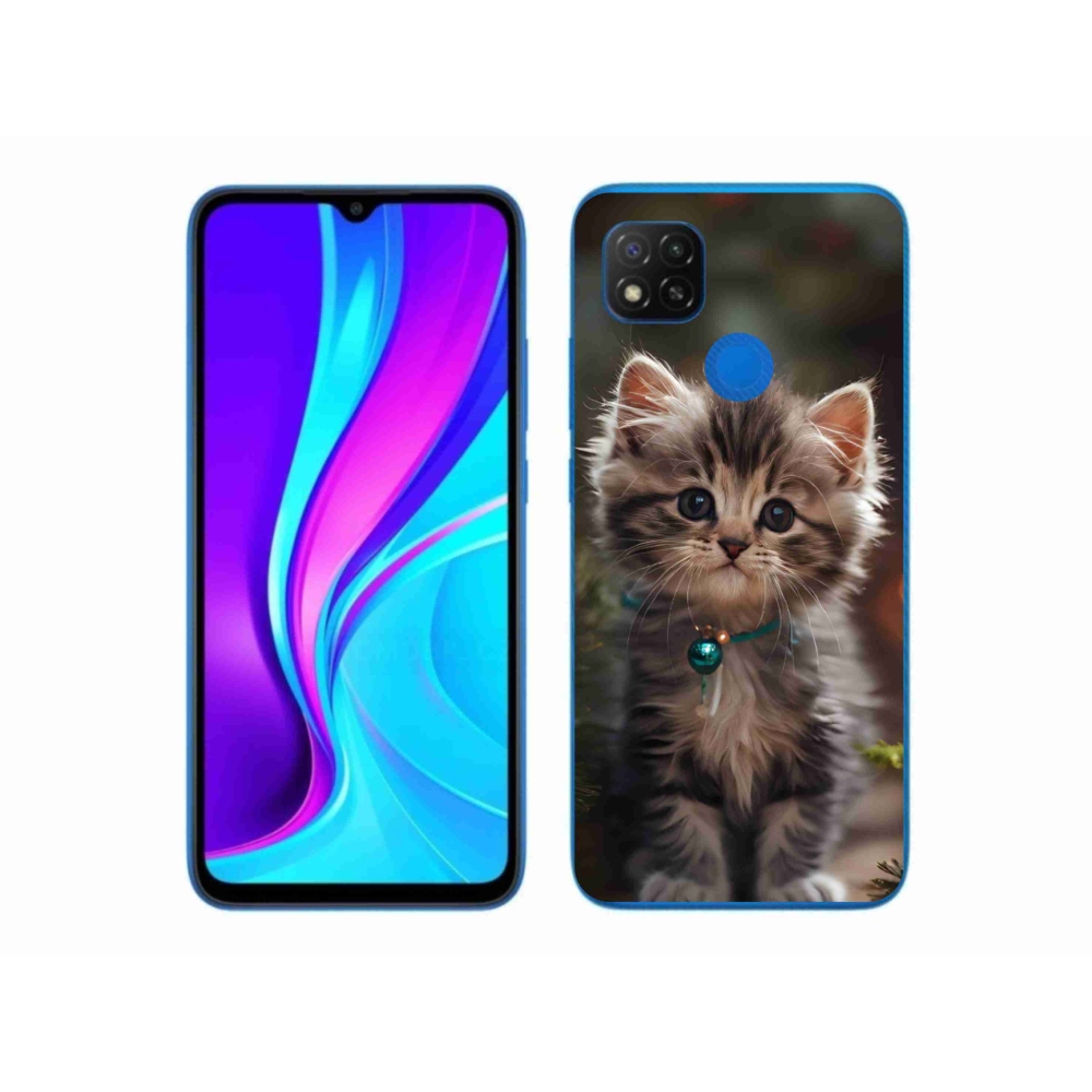 Gelový kryt mmCase na Xiaomi Redmi 9C - roztomilé kotě 11