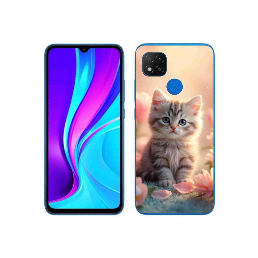 Gelový kryt mmCase na Xiaomi Redmi 9C - roztomilé kotě 8