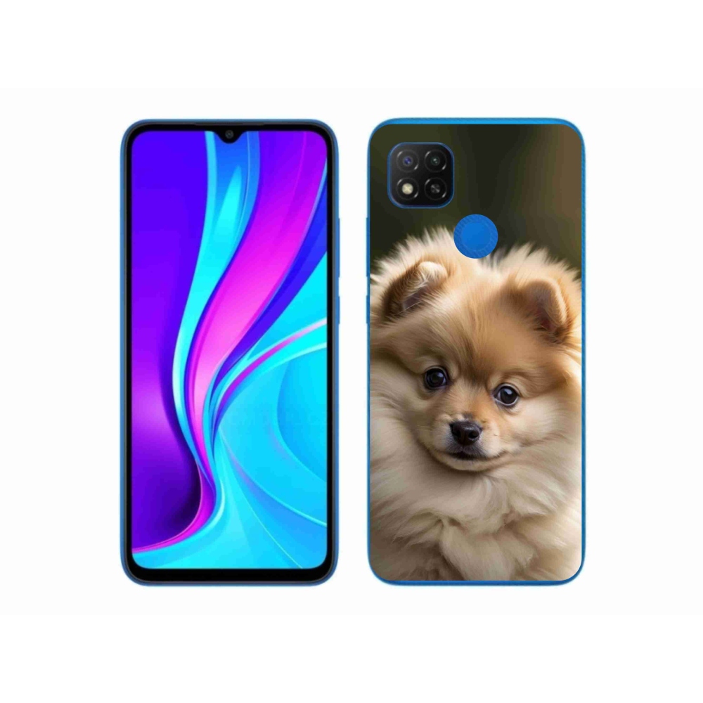 Gelový kryt mmCase na Xiaomi Redmi 9C - roztomilý pomeranian 2