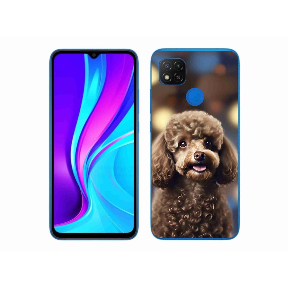 Gelový kryt mmCase na Xiaomi Redmi 9C - roztomilý pudl