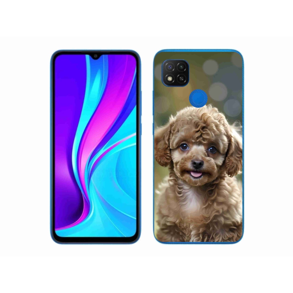 Gelový kryt mmCase na Xiaomi Redmi 9C - roztomilý pudl