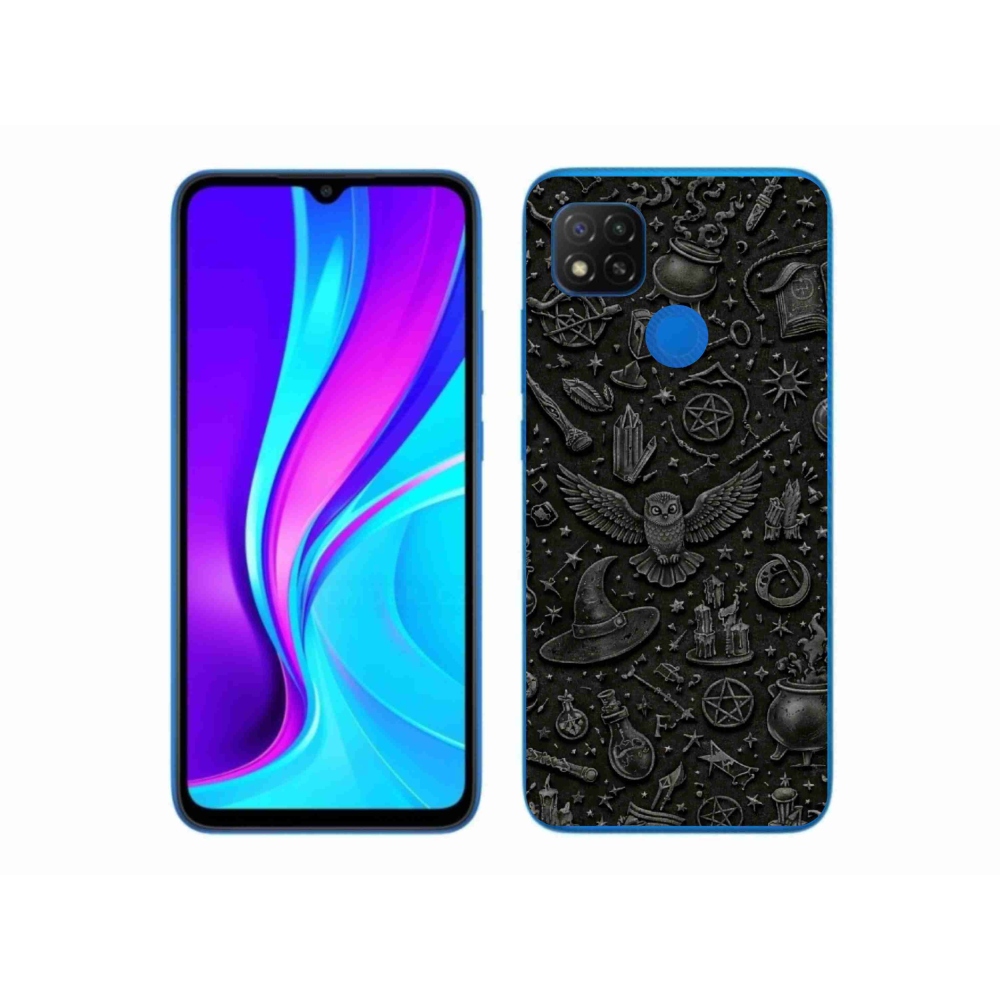 Gelový kryt mmCase na Xiaomi Redmi 9C - tmavý magický svět