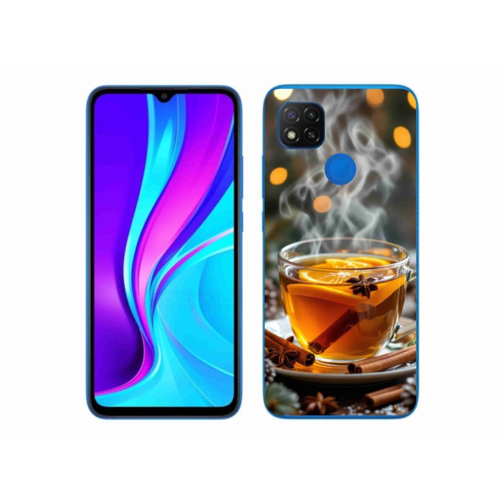 Gelový kryt mmCase na Xiaomi Redmi 9C - vánoční punč