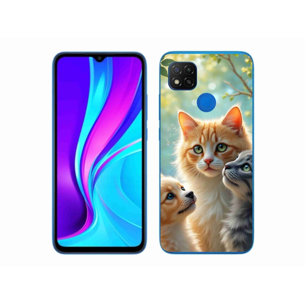 Gelový kryt mmCase na Xiaomi Redmi 9C - zvířecí přátelství 2