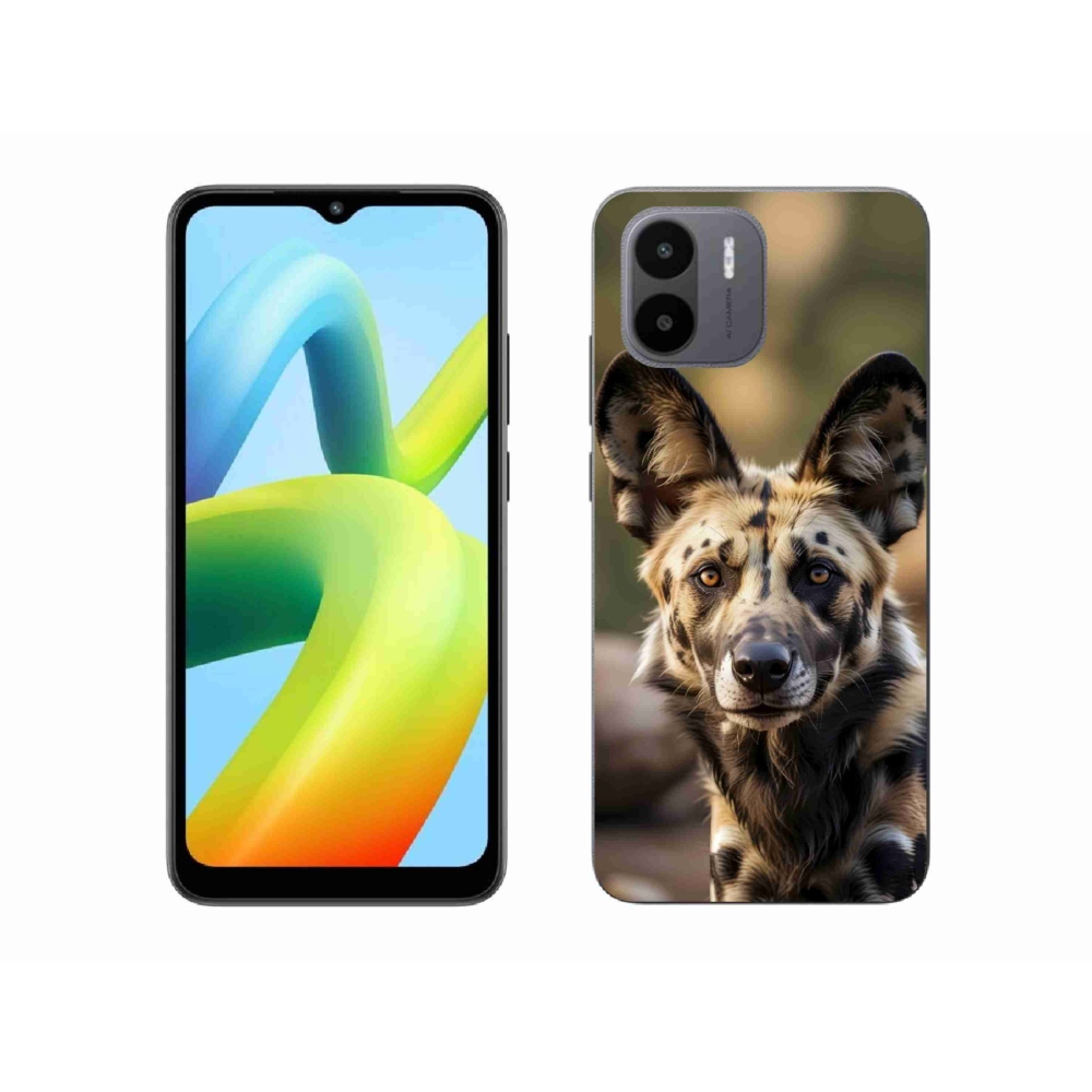 Gelový kryt mmCase na Xiaomi Redmi A1 4G - africký divoký pes