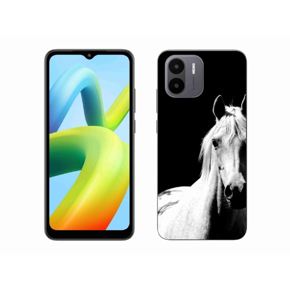Gelový kryt mmCase na Xiaomi Redmi A1 4G - bílý kůň 5