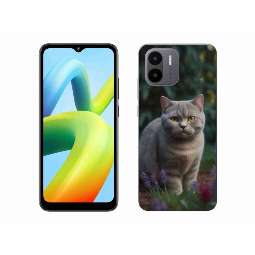 Gelový kryt mmCase na Xiaomi Redmi A1 4G - britská kočka
