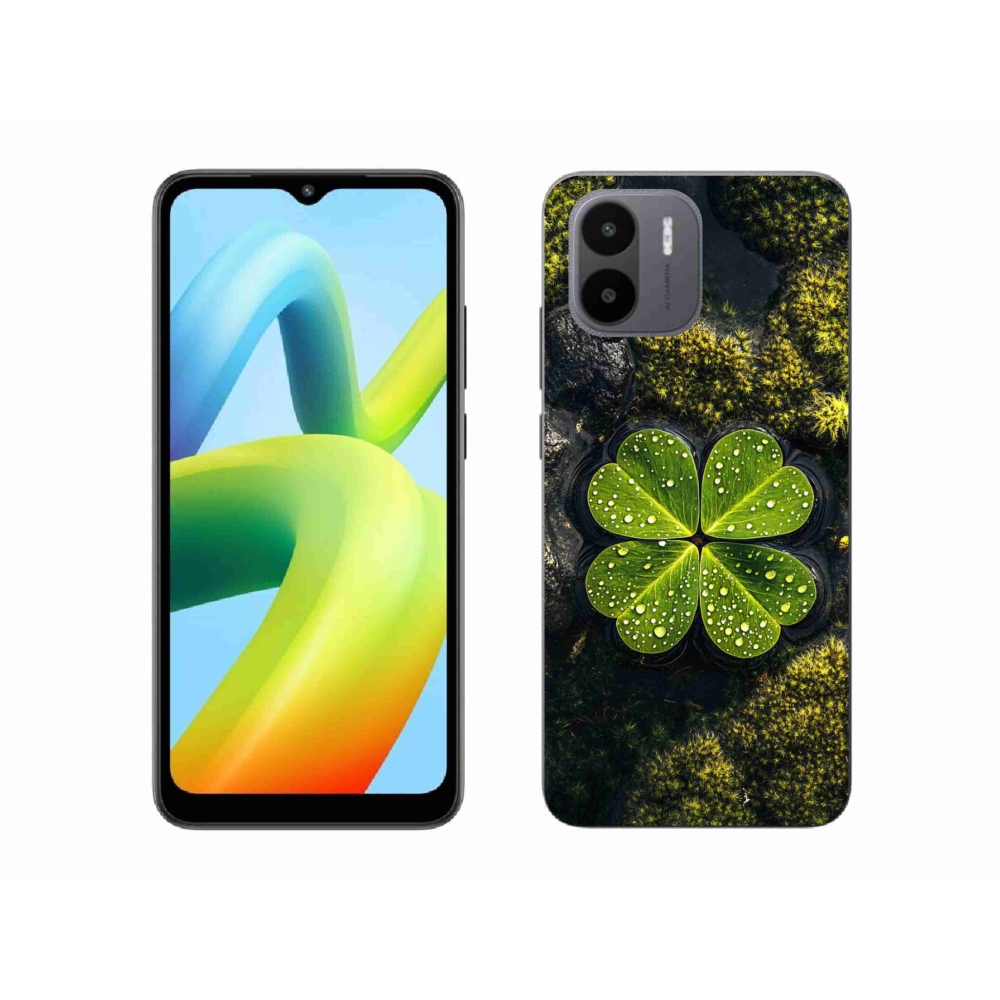 Gelový kryt mmCase na Xiaomi Redmi A1 4G - čtyřlístek