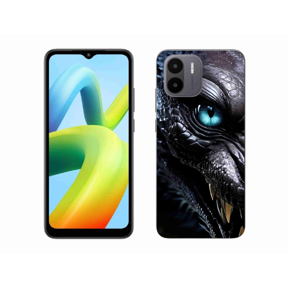 Gelový kryt mmCase na Xiaomi Redmi A1 4G - dračí pohled