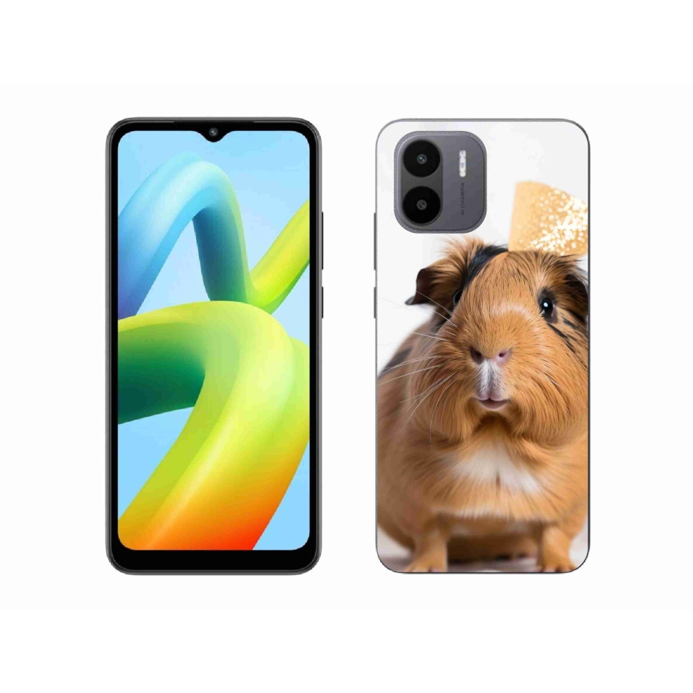 Gelový kryt mmCase na Xiaomi Redmi A1 4G - hnědé morče