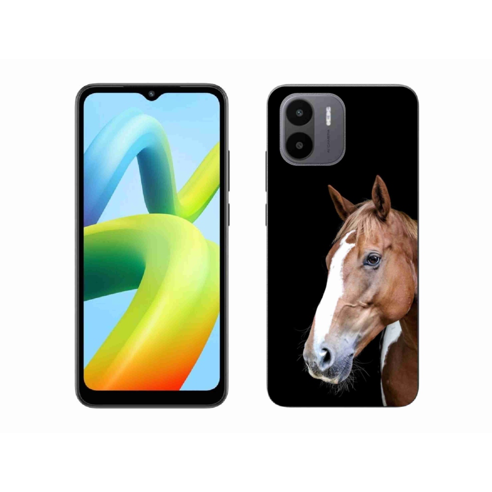 Gelový kryt mmCase na Xiaomi Redmi A1 4G - hnědý kůň 3