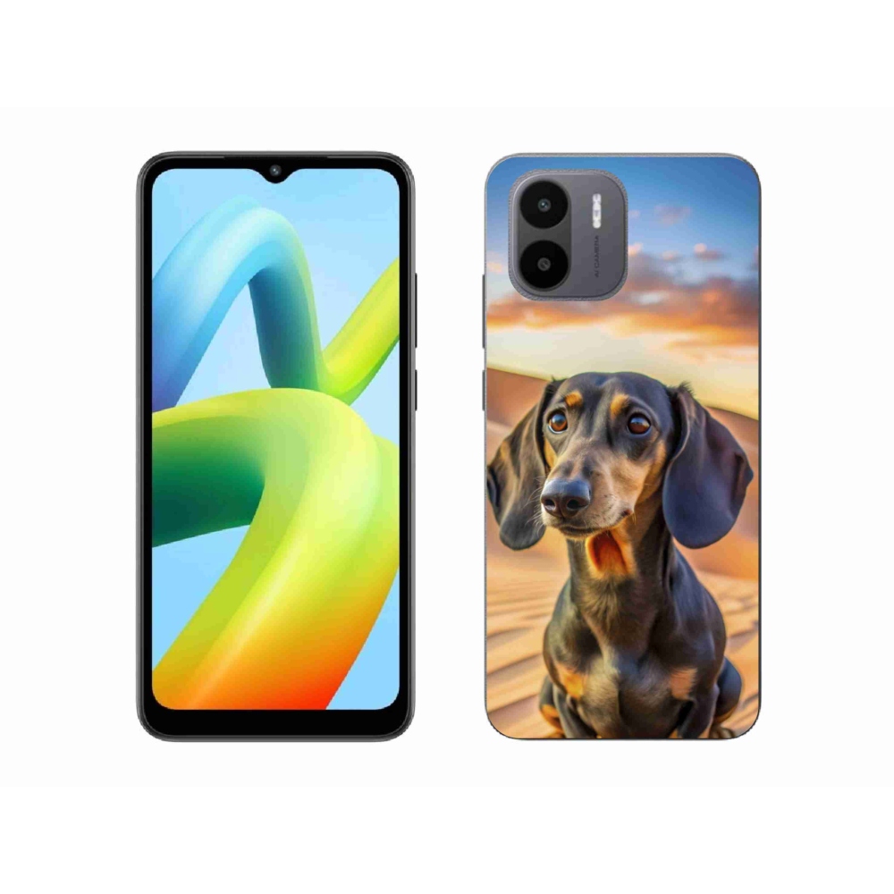 Gelový kryt mmCase na Xiaomi Redmi A1 4G - jezevčík 3 