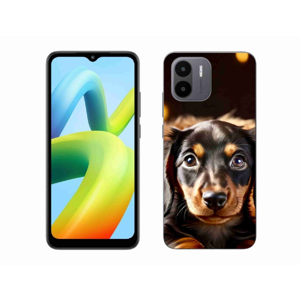 Gelový kryt mmCase na Xiaomi Redmi A1 4G - jezevčík