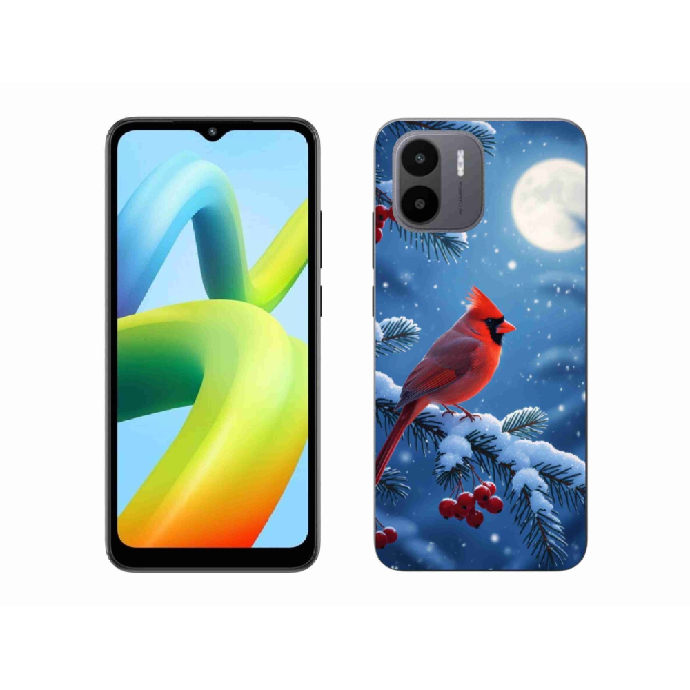Gelový kryt mmCase na Xiaomi Redmi A1 4G - kardinál červený