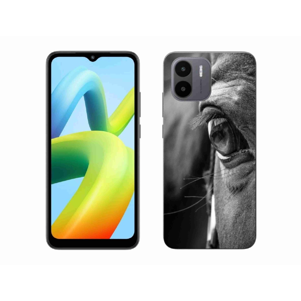 Gelový kryt mmCase na Xiaomi Redmi A1 4G - koňský pohled