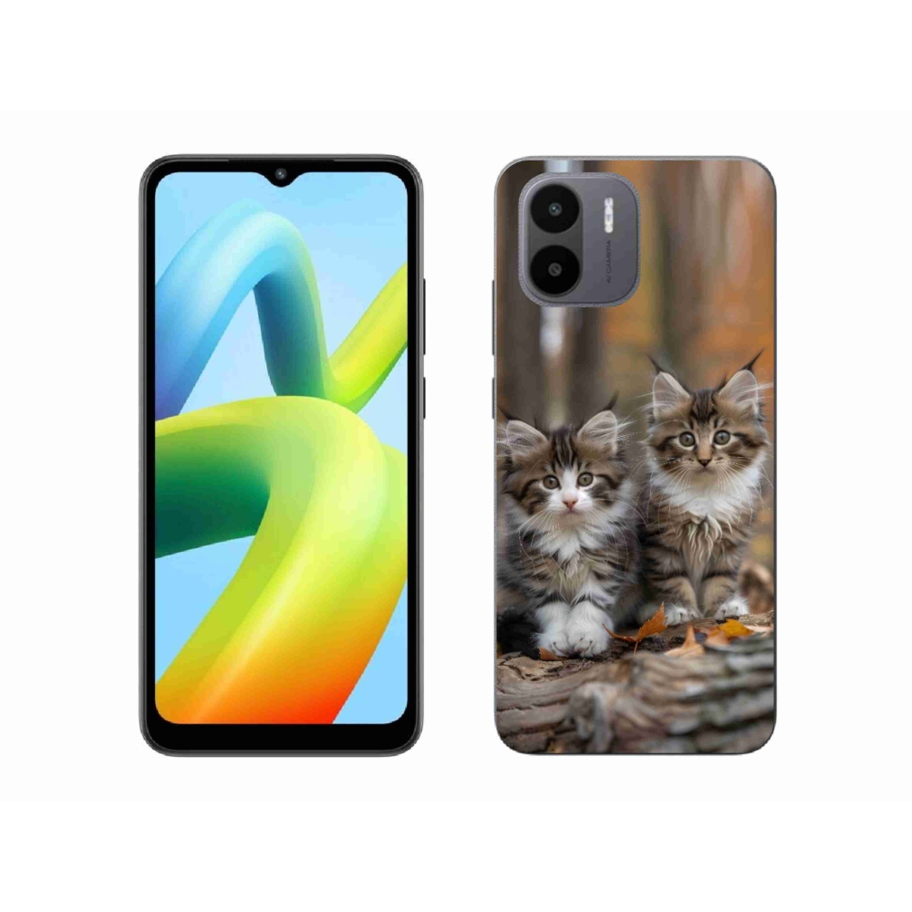 Gelový kryt mmCase na Xiaomi Redmi A1 4G - kočičí duo 3
