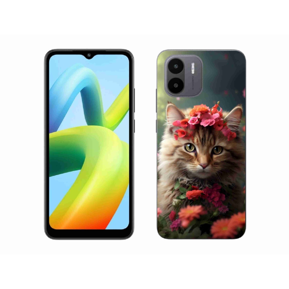 Gelový kryt mmCase na Xiaomi Redmi A1 4G - kočíčí princezna