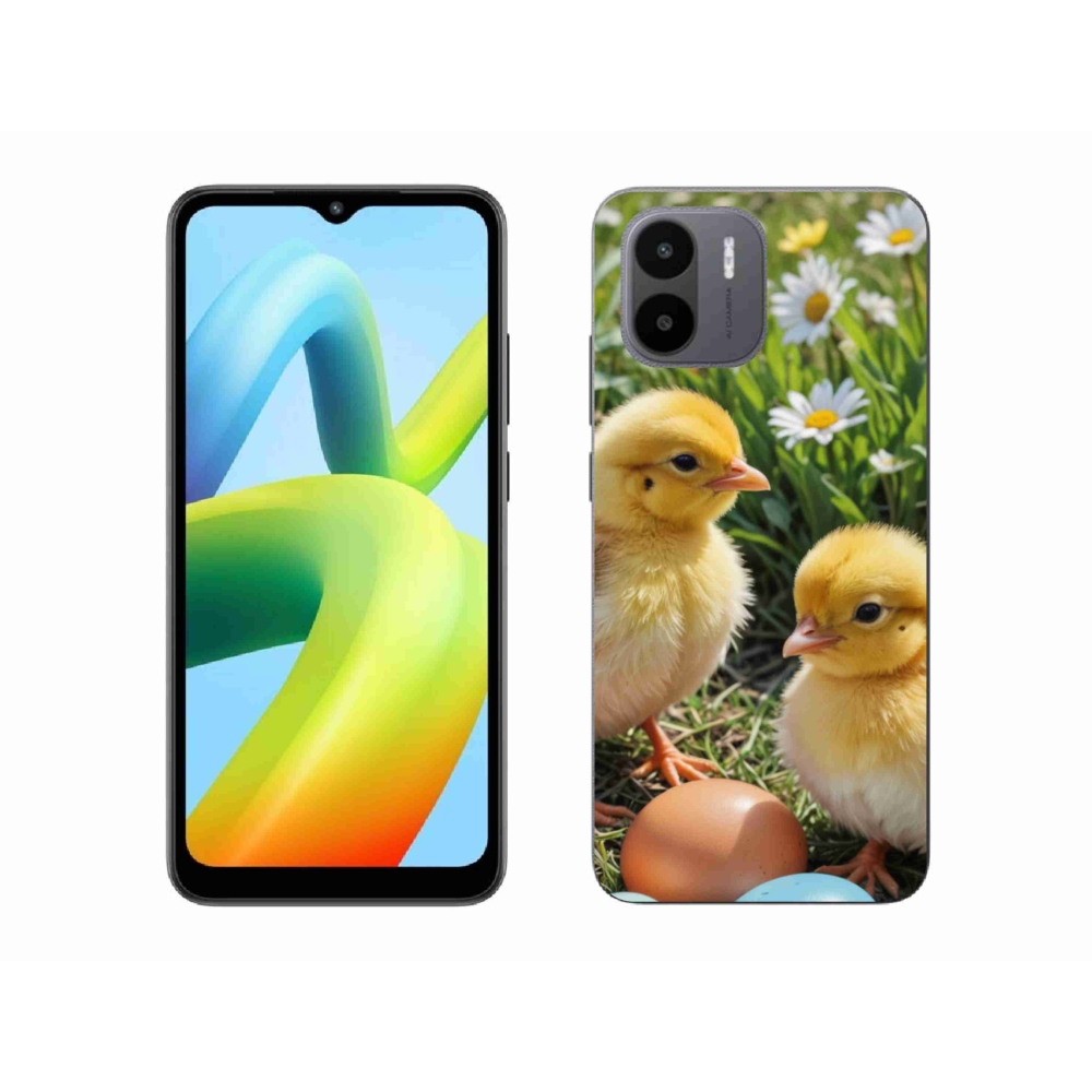 Gelový kryt mmCase na Xiaomi Redmi A1 4G - kuřátka