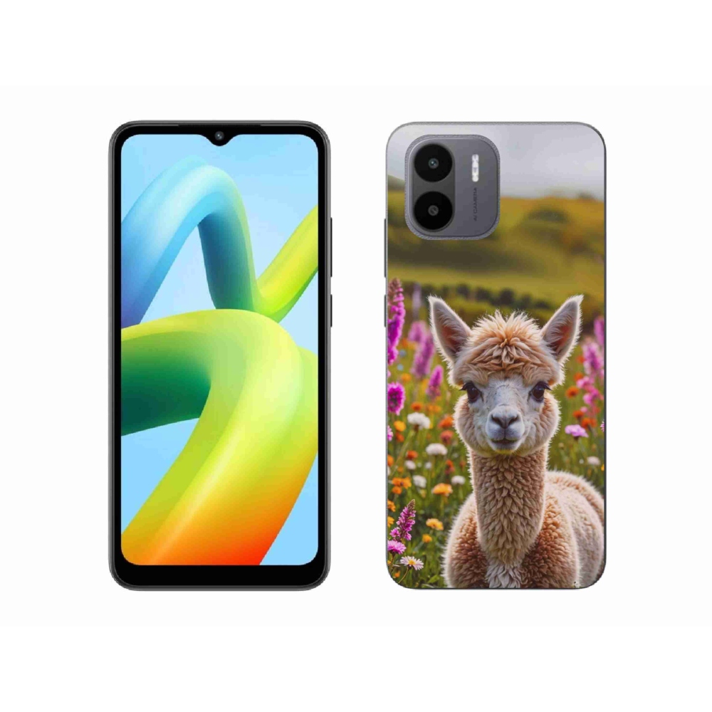 Gelový kryt mmCase na Xiaomi Redmi A1 4G - lama na louce
