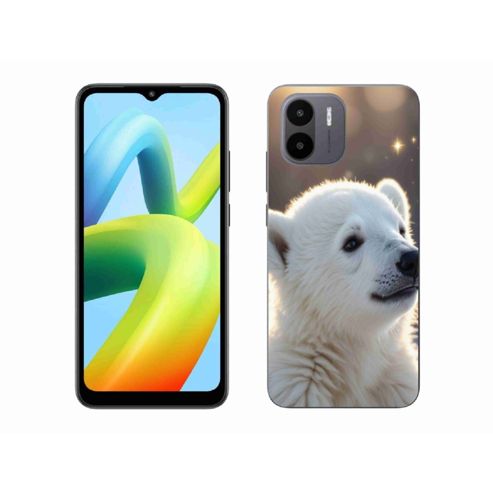 Gelový kryt mmCase na Xiaomi Redmi A1 4G - lední medvěd