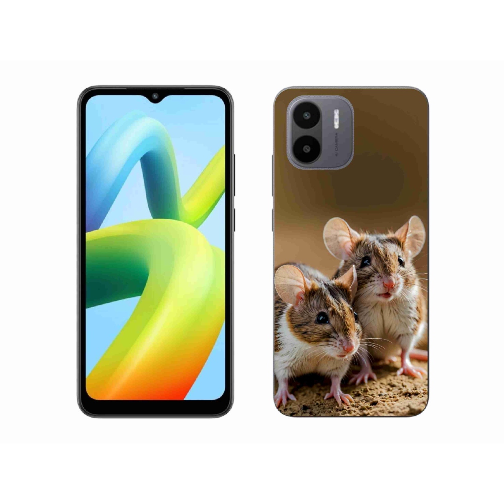 Gelový kryt mmCase na Xiaomi Redmi A1 4G - myší duo