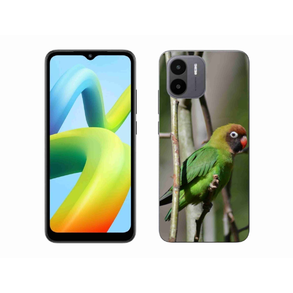 Gelový kryt mmCase na Xiaomi Redmi A1 4G - papoušek agapornis