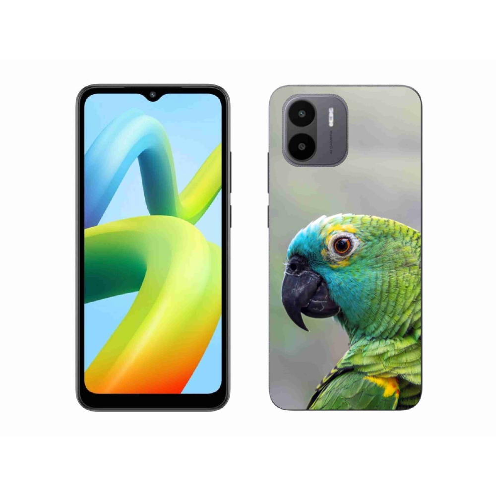 Gelový kryt mmCase na Xiaomi Redmi A1 4G - papoušek amazoňan