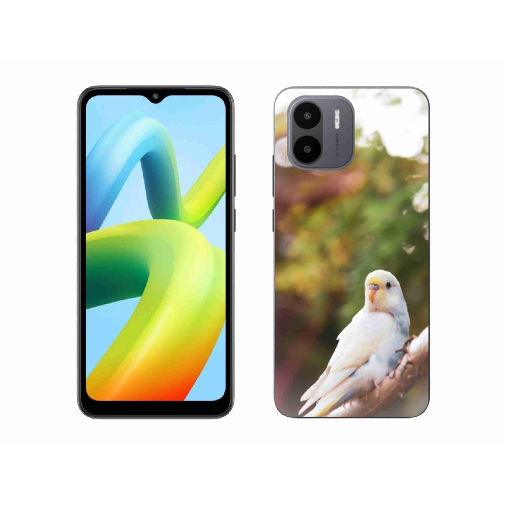 Gelový kryt mmCase na Xiaomi Redmi A1 4G - andulka bílá