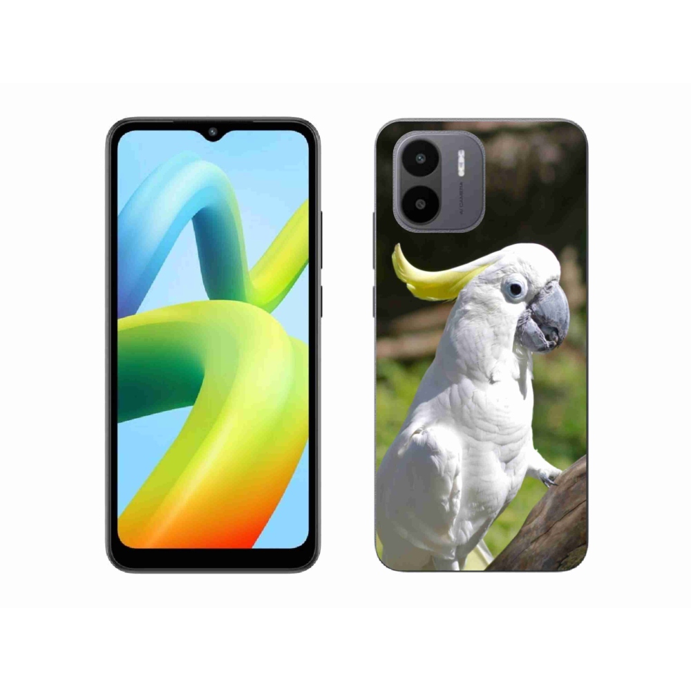 Gelový kryt mmCase na Xiaomi Redmi A1 4G - papoušek kakadu 2