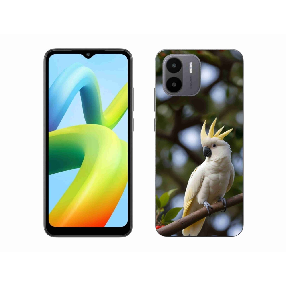 Gelový kryt mmCase na Xiaomi Redmi A1 4G - papoušek kakadu 3