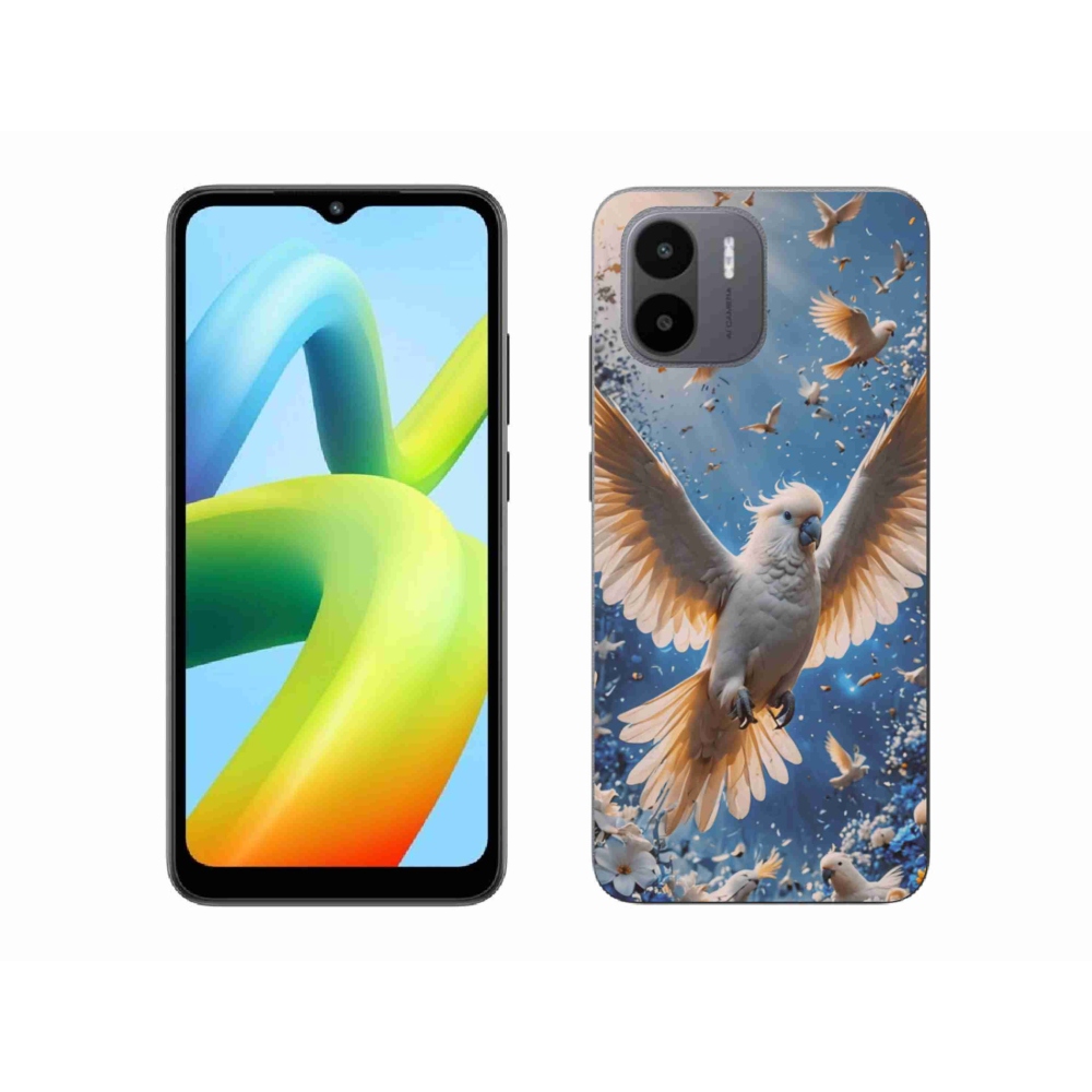 Gelový kryt mmCase na Xiaomi Redmi A1 4G - papoušek kakadu