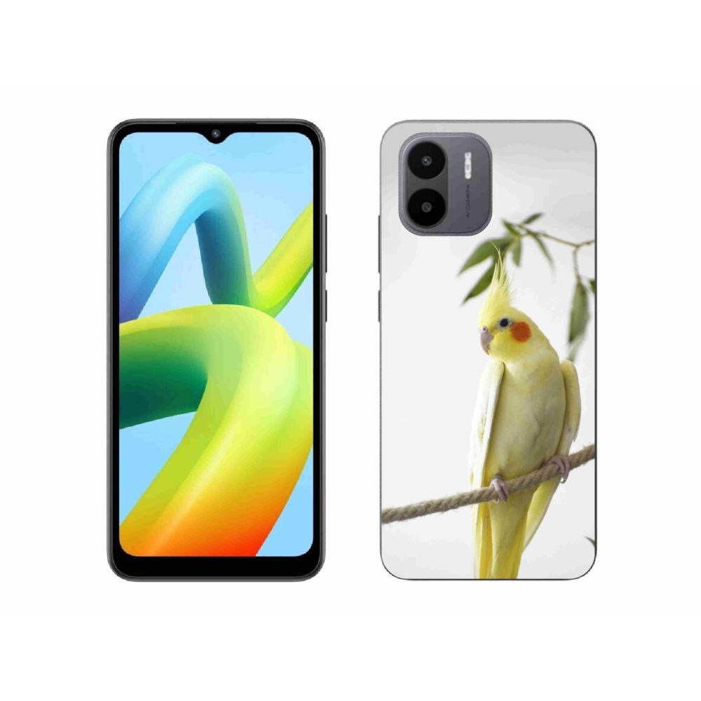 Gelový kryt mmCase na Xiaomi Redmi A1 4G - papoušek korela chocholatá