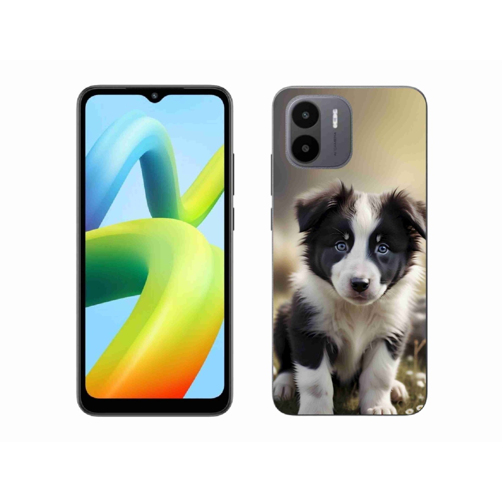 Gelový kryt mmCase na Xiaomi Redmi A1 4G - roztomilá border kolie