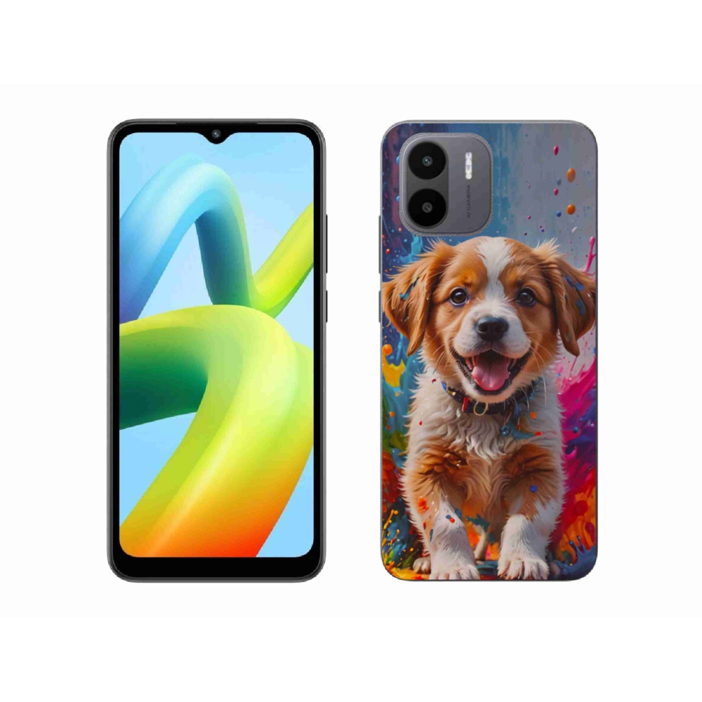 Gelový kryt mmCase na Xiaomi Redmi A1 4G - roztomilé štěně 3