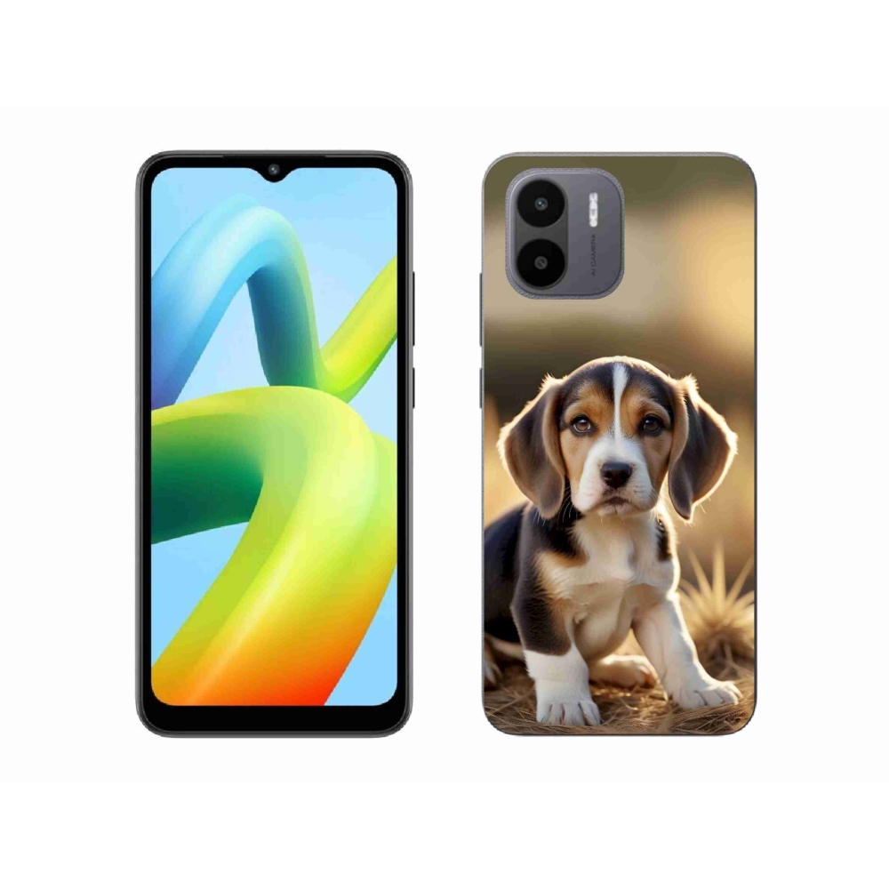 Gelový kryt mmCase na Xiaomi Redmi A1 4G - roztomilý bígl