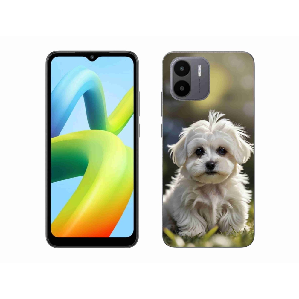 Gelový kryt mmCase na Xiaomi Redmi A1 4G - roztomilý maltézský psík