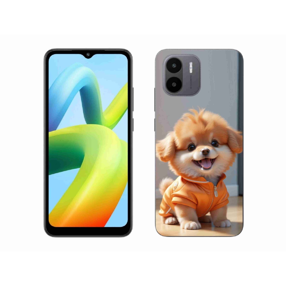 Gelový kryt mmCase na Xiaomi Redmi A1 4G - roztomilý pomeranian v mikině