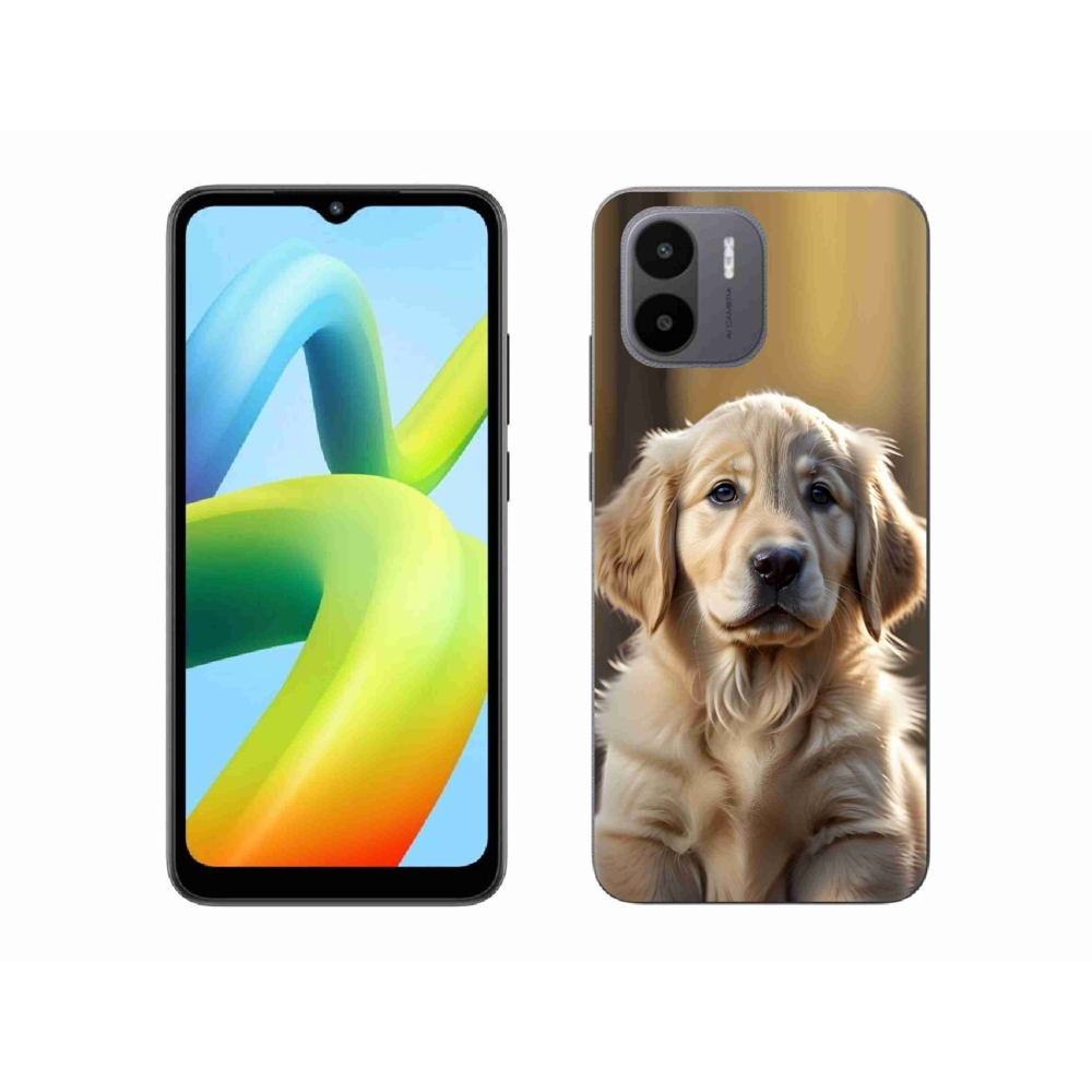 Gelový kryt mmCase na Xiaomi Redmi A1 4G - roztomilý zlatý retrívr