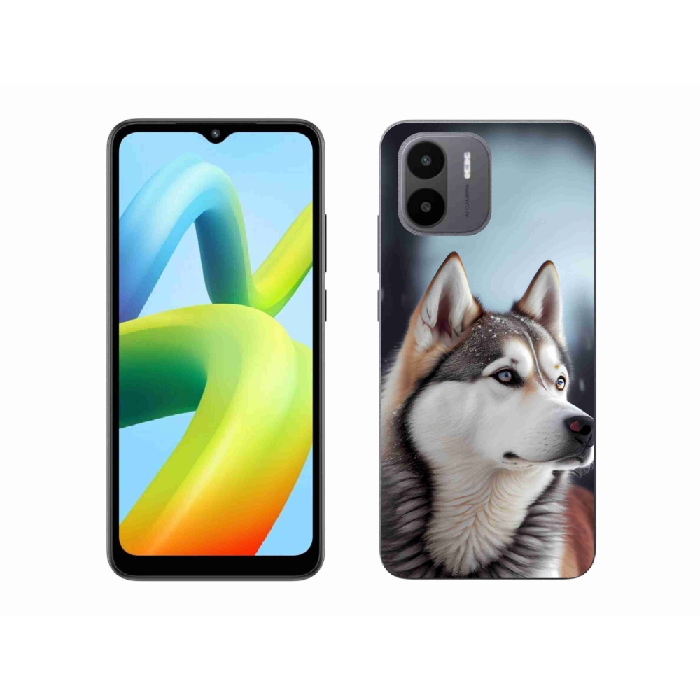 Gelový kryt mmCase na Xiaomi Redmi A1 4G - sibiřský husky