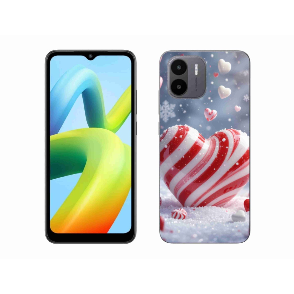 Gelový kryt mmCase na Xiaomi Redmi A1 4G - sladké srdce