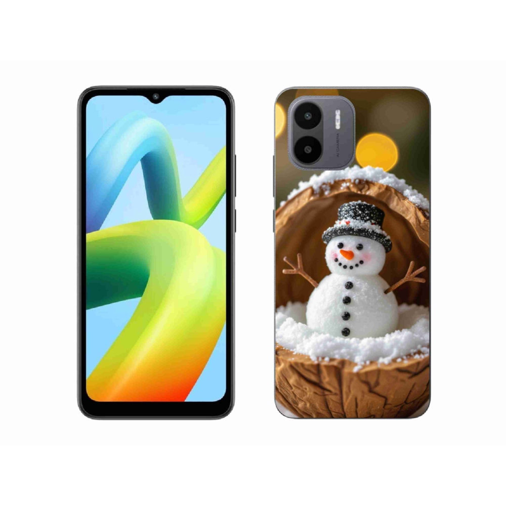 Gelový kryt mmCase na Xiaomi Redmi A1 4G - sněhulák 4