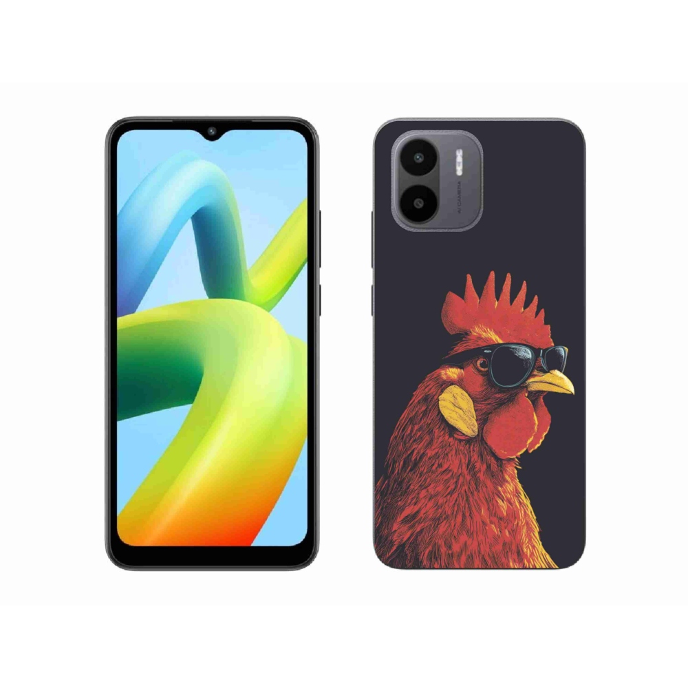 Gelový kryt mmCase na Xiaomi Redmi A1 4G - stylový kohout