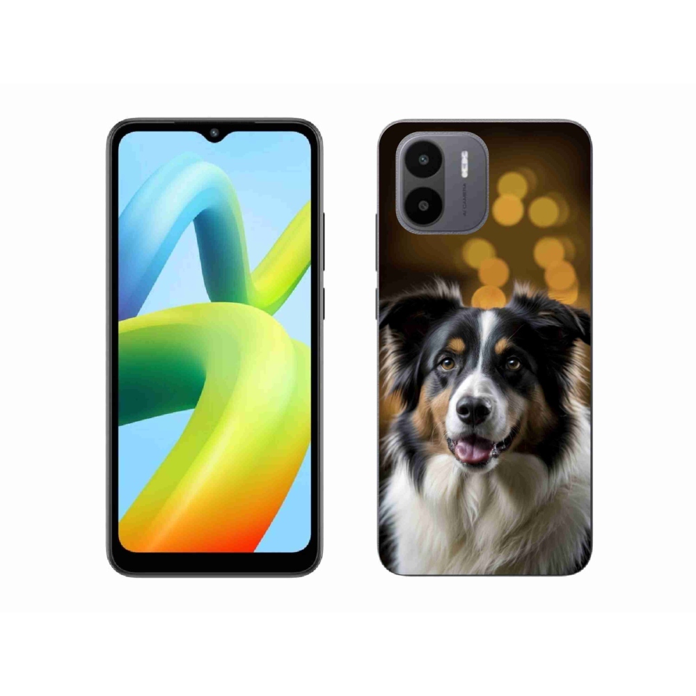 Gelový kryt mmCase na Xiaomi Redmi A1 4G - usměvavý australský ovčák