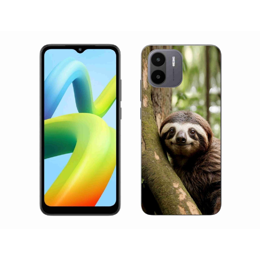 Gelový kryt mmCase na Xiaomi Redmi A1 4G - usměvavý lenochod